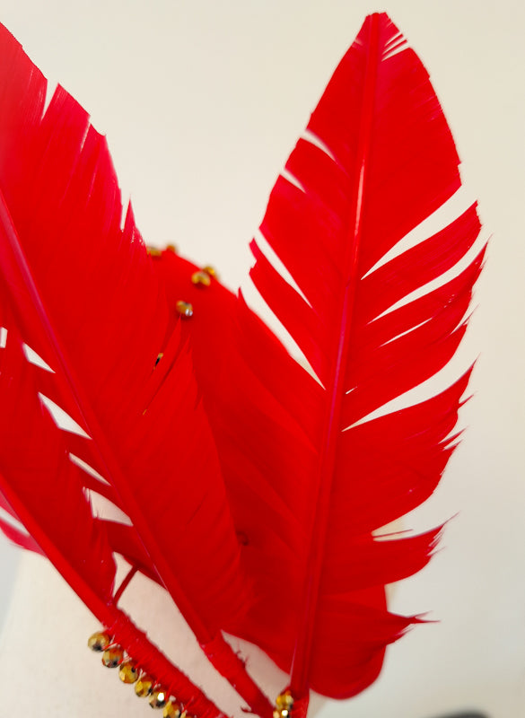 Rosso Red Halo Headband