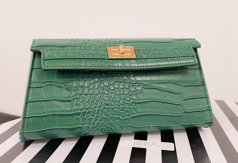 Green Clutch Bag