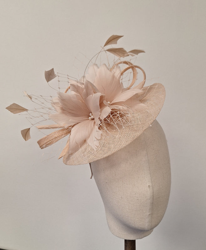 Duck Egg Blue Fascinator