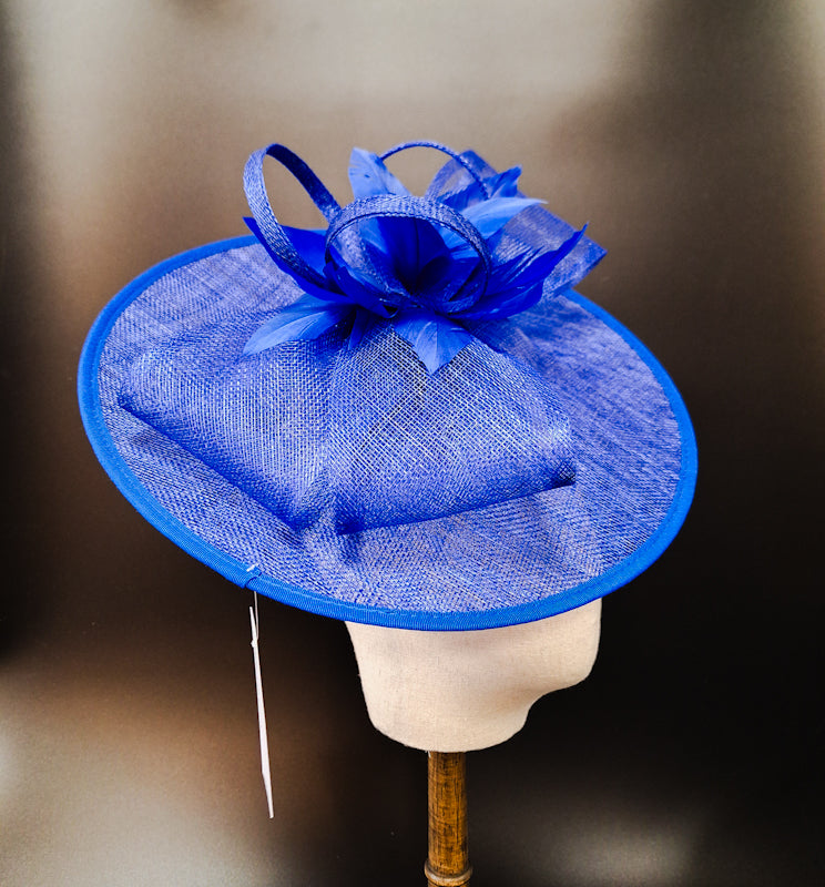 Royal Blue Fascinator