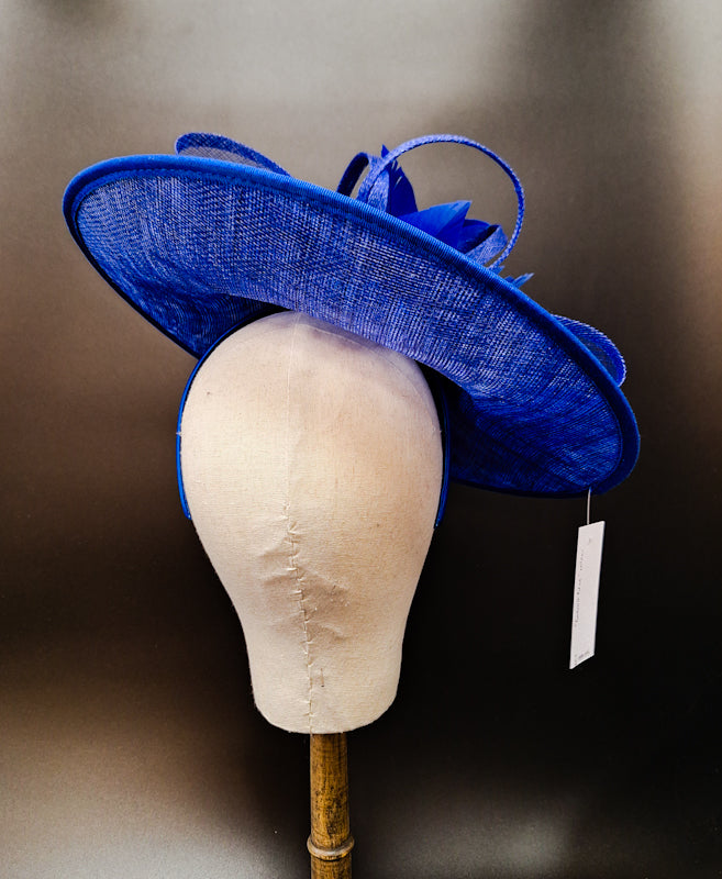 Royal Blue Fascinator