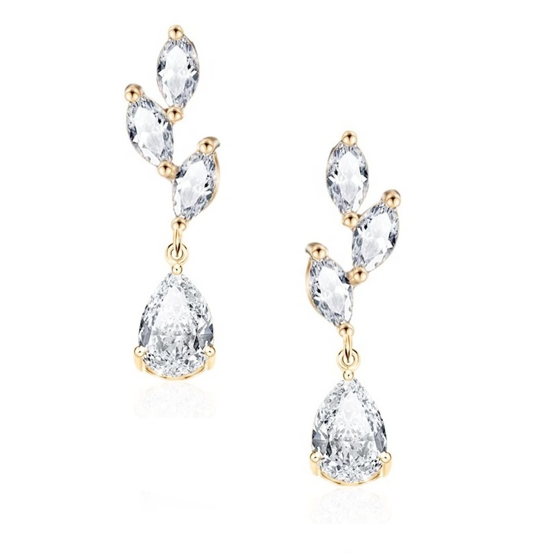 Dainty Cubic Zurconia Necklace Set