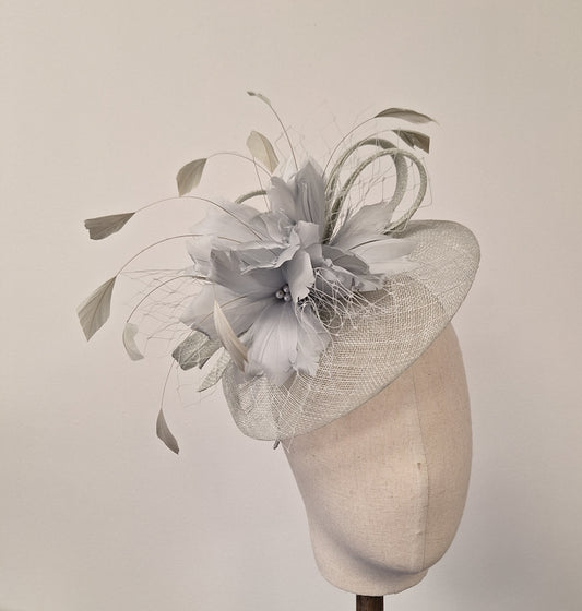 Duck Egg Blue Fascinator