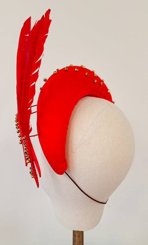 Rosso Red Halo Headband