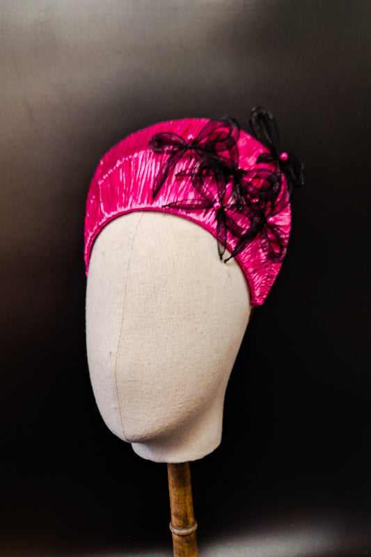 Pink Halo Fascinator