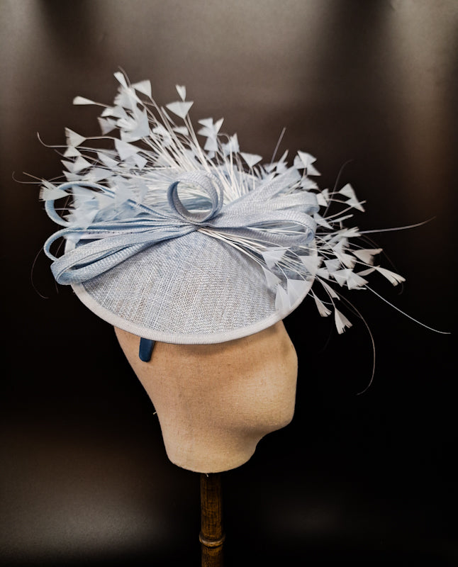 Baby Blue Fascinator