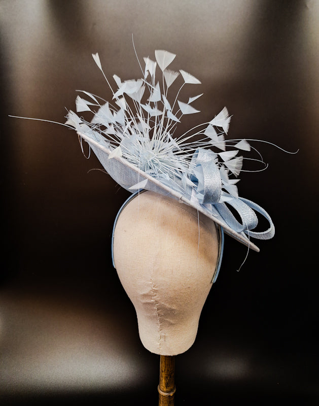 Baby Blue Fascinator