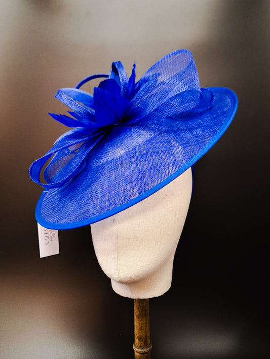 Royal Blue Fascinator