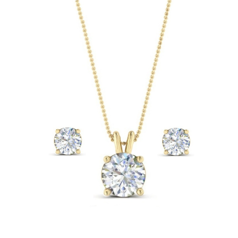 Classic Crystal Necklace set