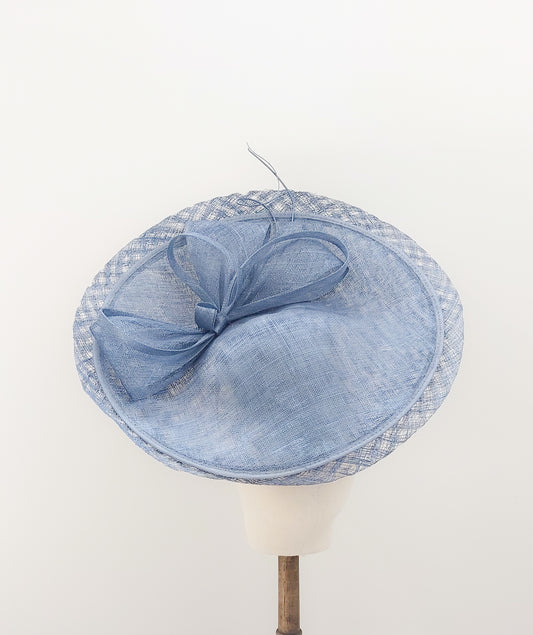 Denim Blue Fascinator