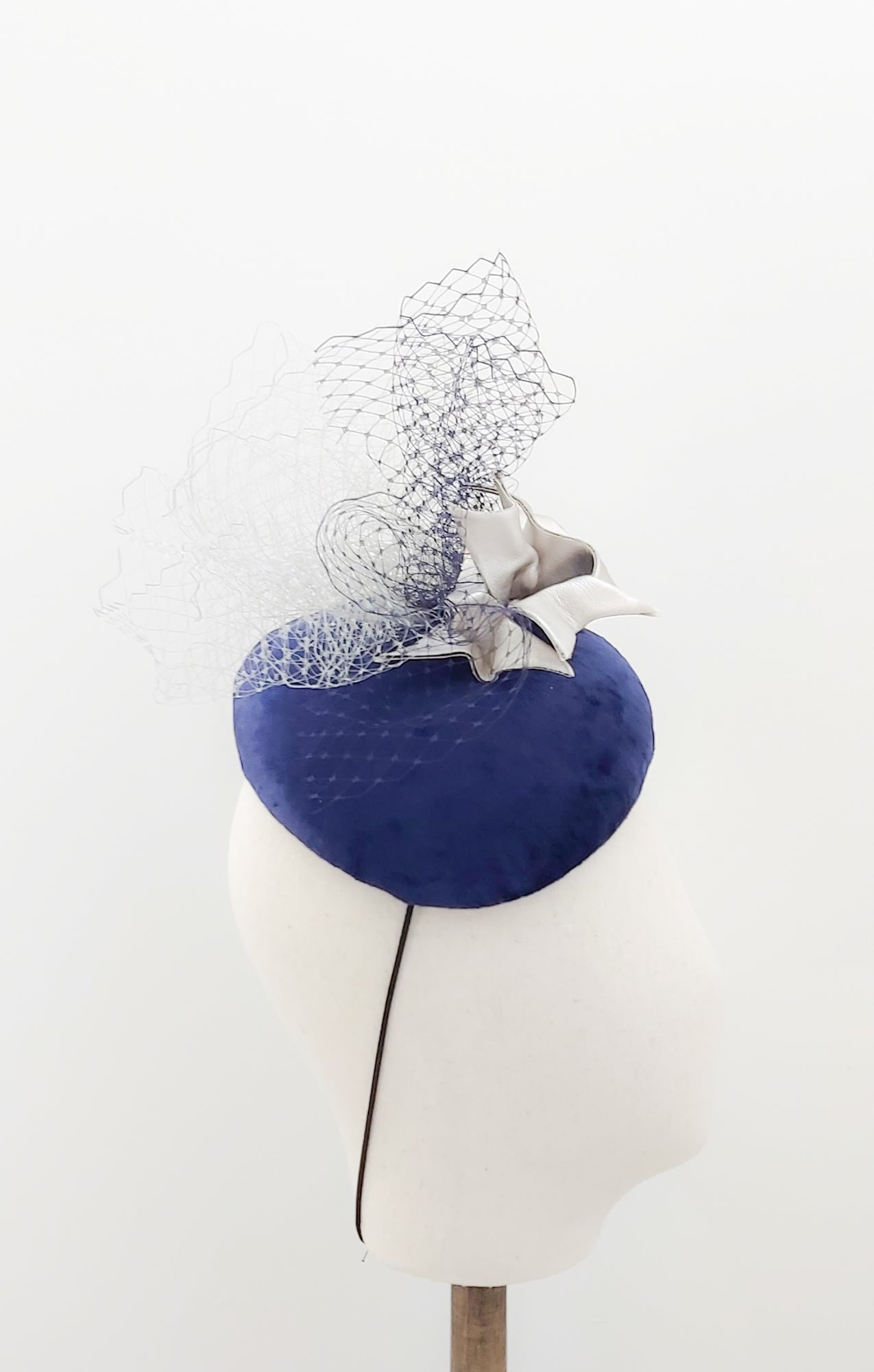 Navy Percher Hat