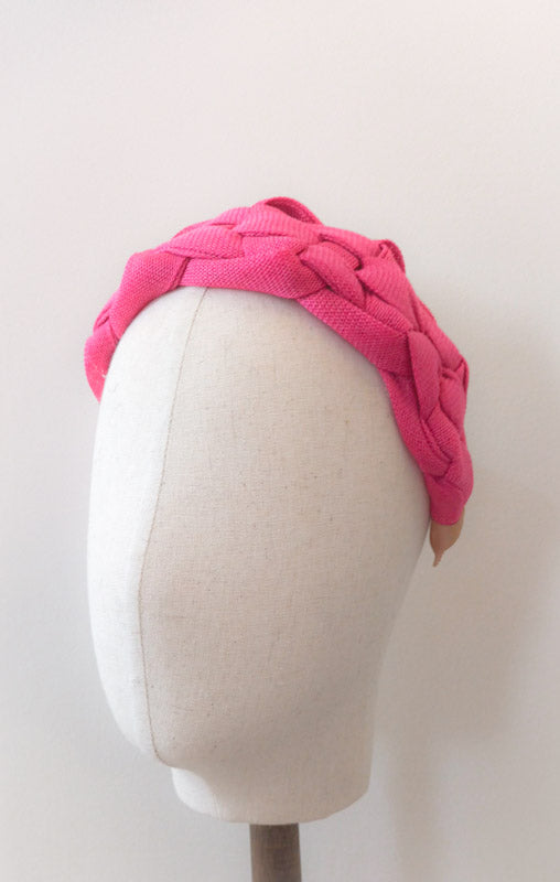 Coloured Fabric Woven Headband