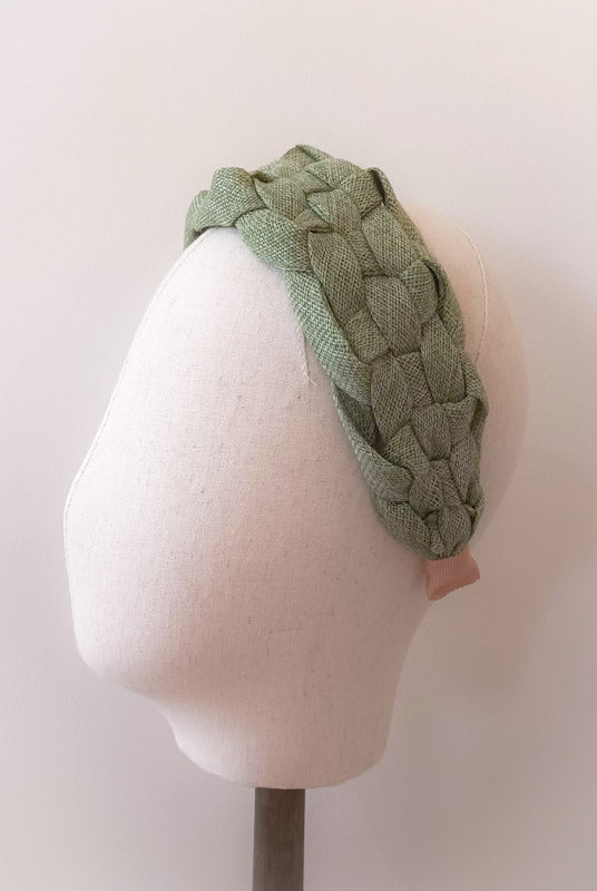 Coloured Fabric Woven Headband