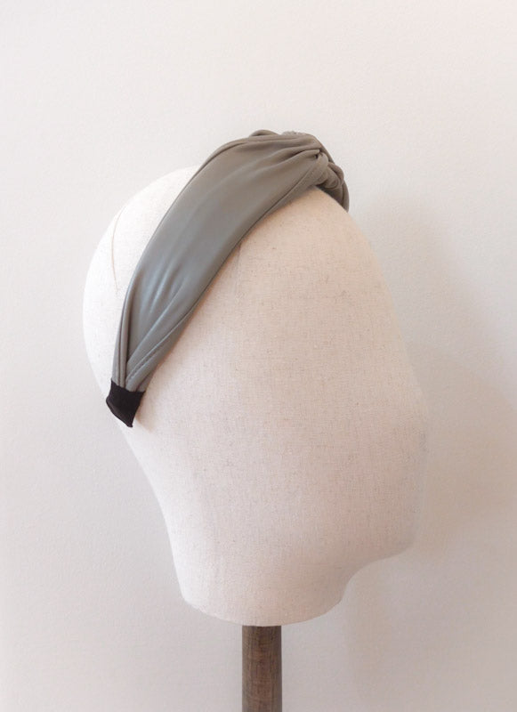 Vegan Leather Hairband