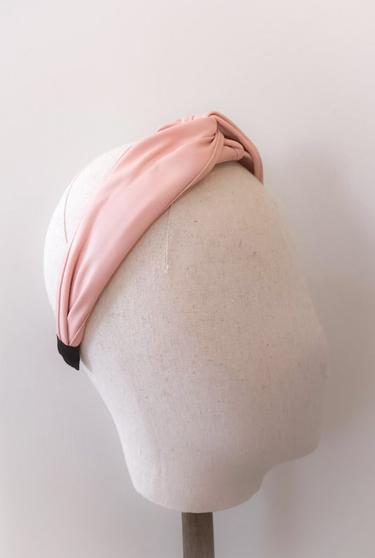 Vegan Leather Hairband