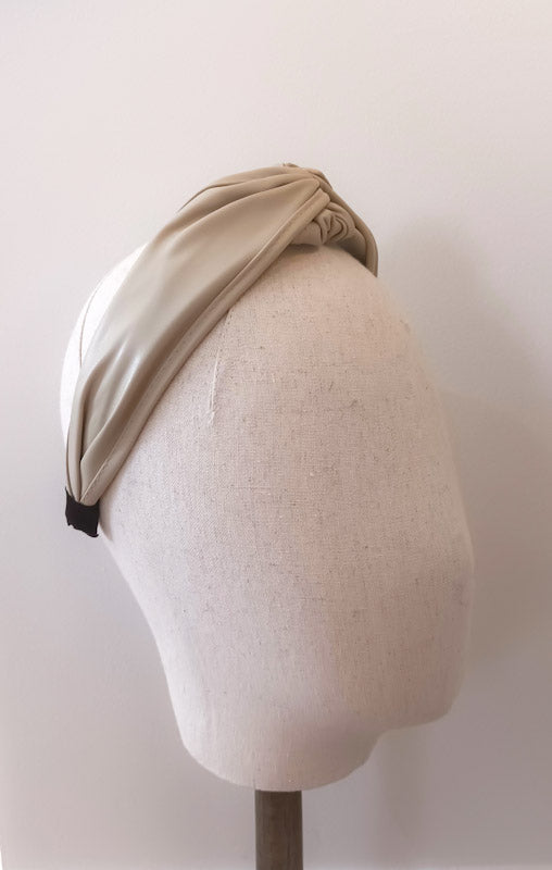 Vegan Leather Hairband