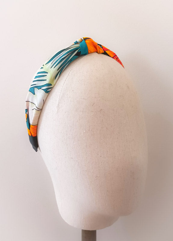 Printed Fabric Knotted Hairbands