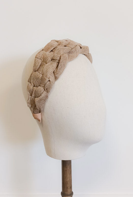 Coloured Fabric Woven Headband